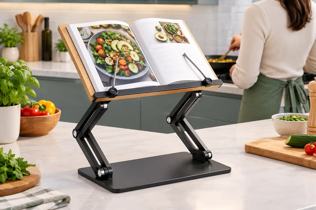 Cookbook Holder Review for Better Kitchen Posture