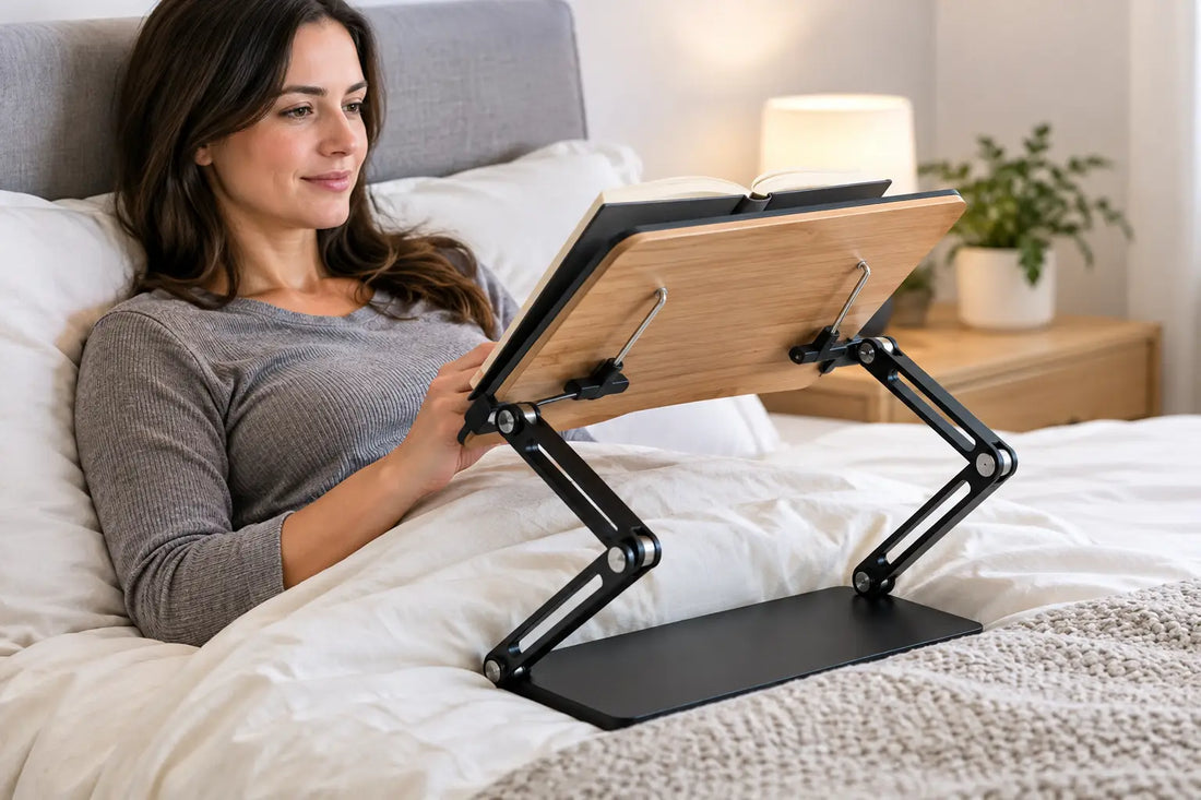 Proper Reading Posture in Bed, Made Practical