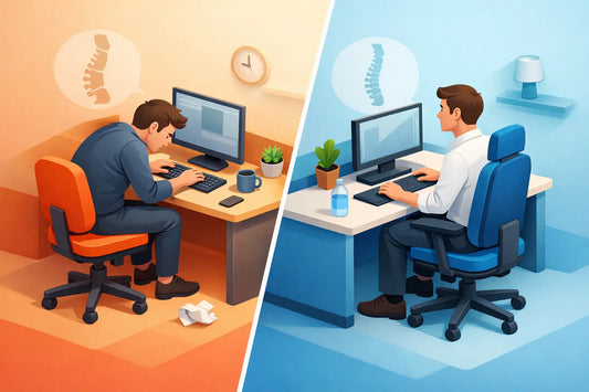 How to Reduce Hunching During Desk Work