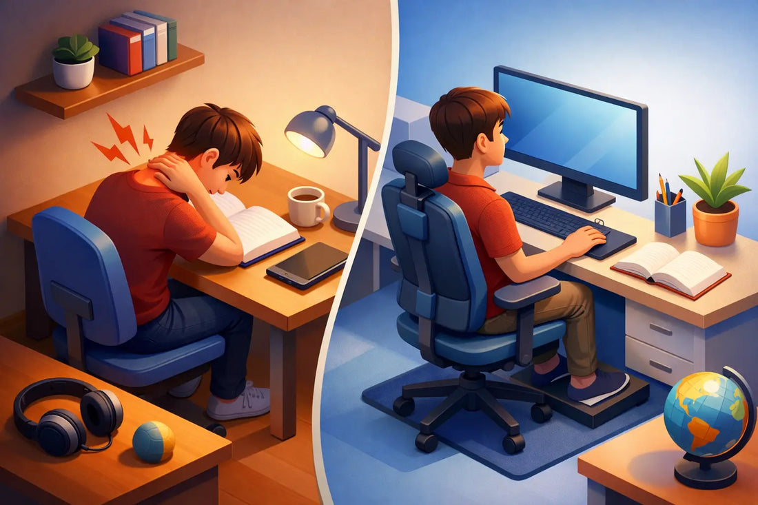 How to Study Longer Without Neck Pain