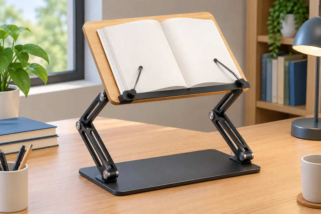 Desktop Book Stand for Better Study Posture