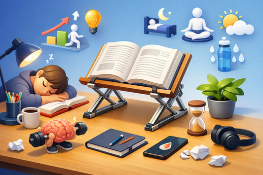 9 Ways to Reduce Study Fatigue - Dr. SHTAYGEN
