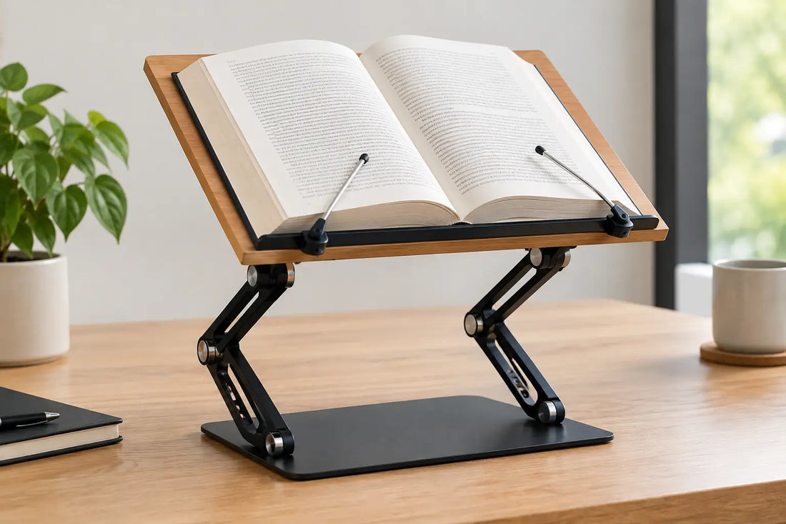 Book Stand for Reading Heavy Books Comfortably