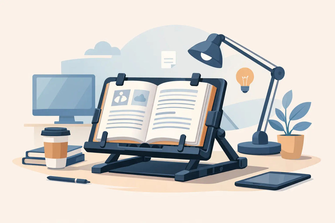 Best Adjustable Textbook Holder for Studying