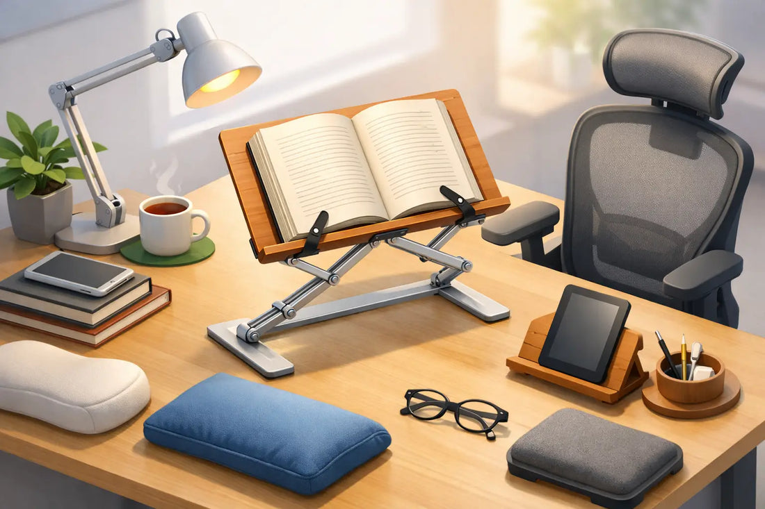 How to Create an Ergonomic Reading Station