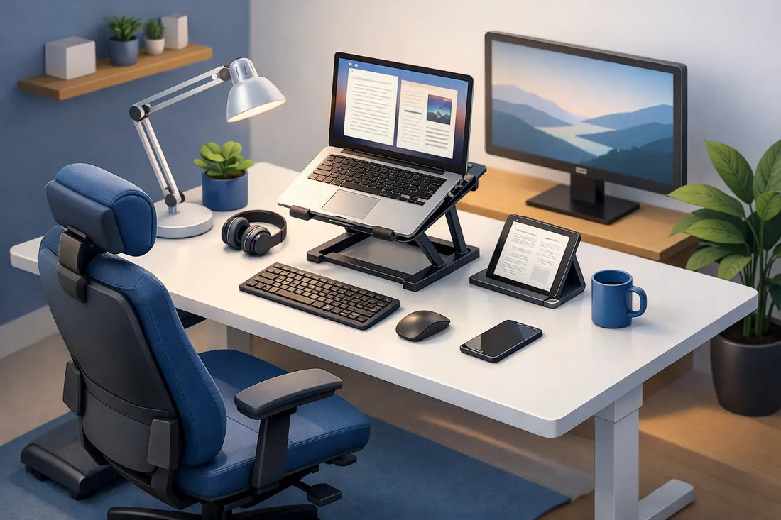 Guide to Ergonomic Laptop Reading Setups