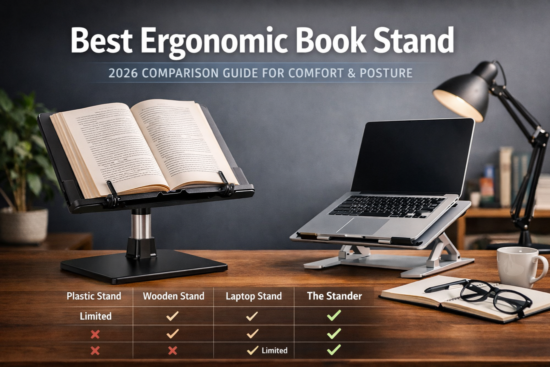 Best Ergonomic Book Stand (2026 Comparison Guide for Comfort & Posture)