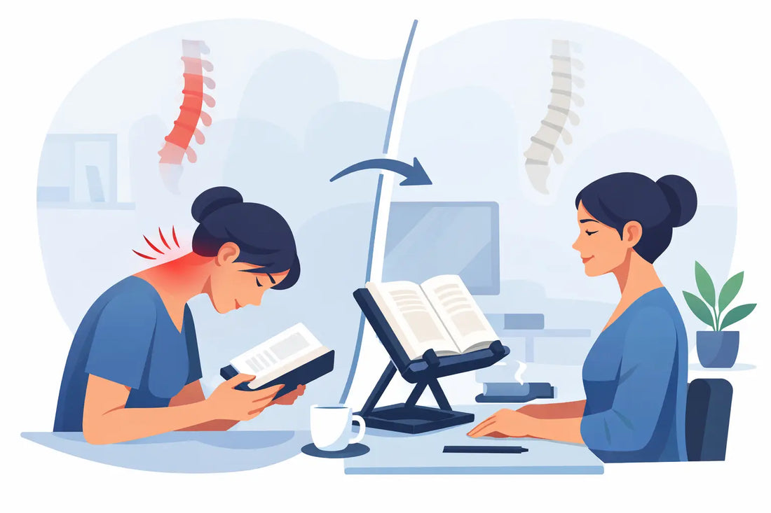 Can a Book Stand Reduce Neck Pain?
