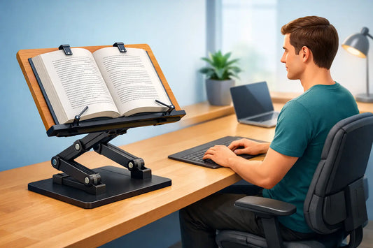 Heavy Book Stand Benefits for Better Posture