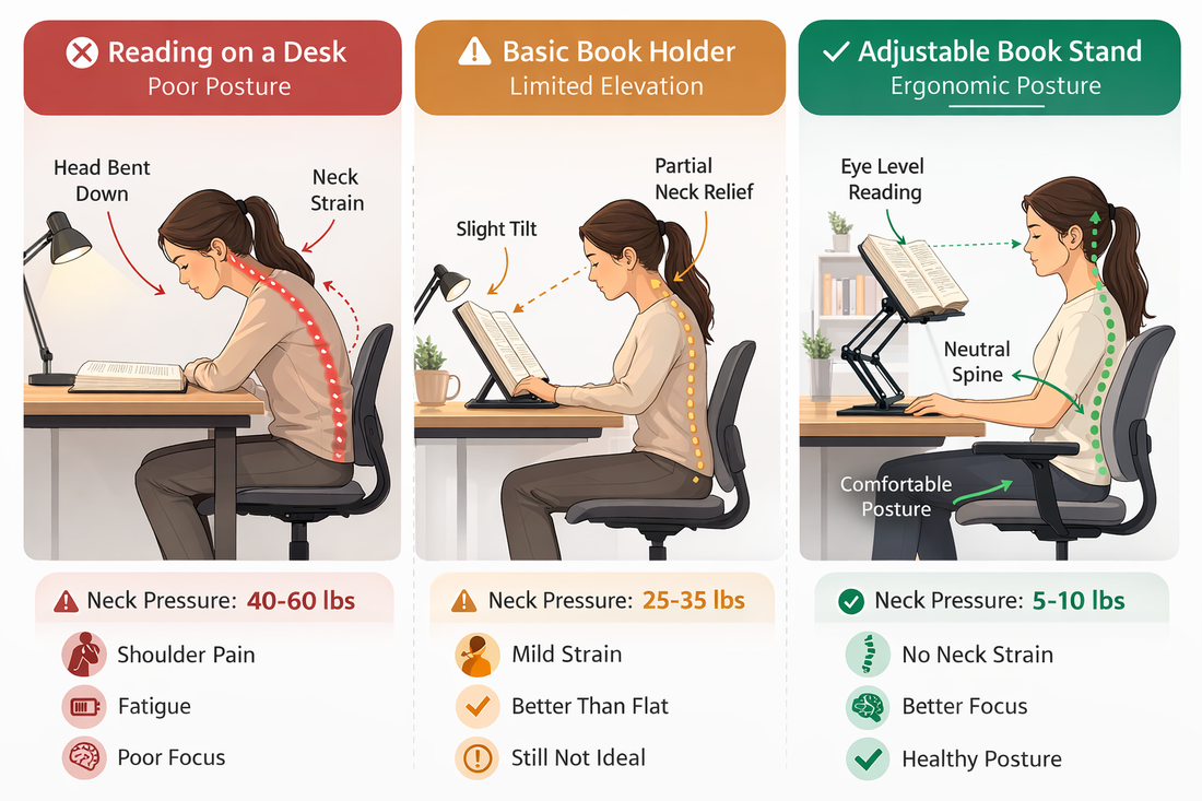 How to Read Without Neck Pain (Improve Posture While Studying) - Dr. SHTAYGEN