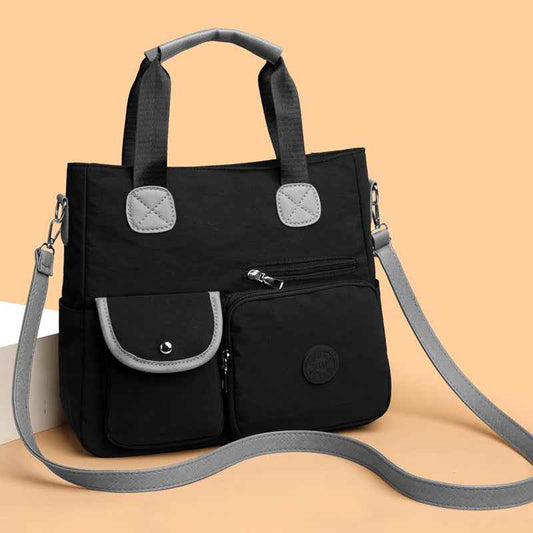Lightweight Large-Capacity Nylon Crossbody Bag – Versatile Travel Carryall for The Stander