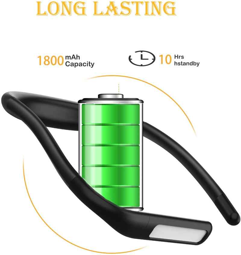 Deluxe Rechargeable Neck Reading Light – 3 Color Modes for The Stander