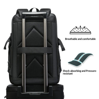 Men's Large-Capacity Travel Backpack – Wear-Resistant Outdoor Adventure Bag
