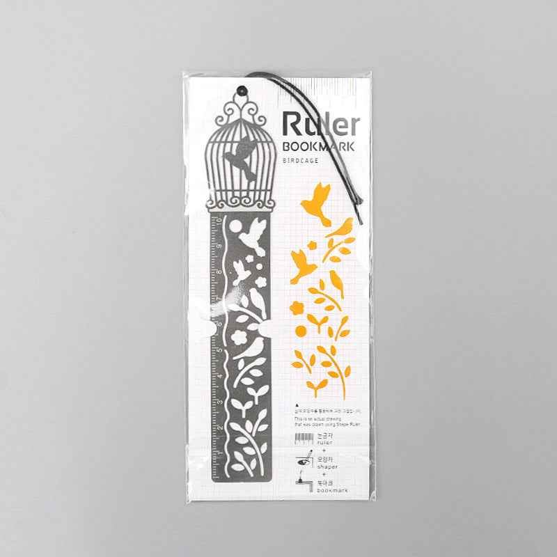 Fashion Personality Hollow Exquisite Metal Bookmark
