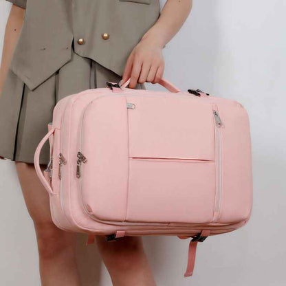 Women's Large Capacity Travel Backpack | Waterproof Oxford Laptop Bag with Multiple Pockets