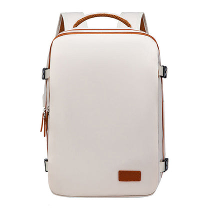 Men's Large Oxford Cloth Backpack – 36–55L Casual Travel Bag