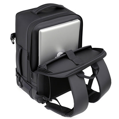 High Capacity Travel Backpack with Shoe Compartment