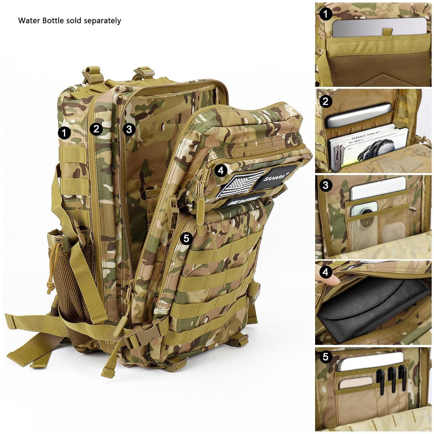 תיק נסיעות ותרמיל גב מסדרת Raider למחשבים ניידים בגודל של עד 17.3 אינץ'
