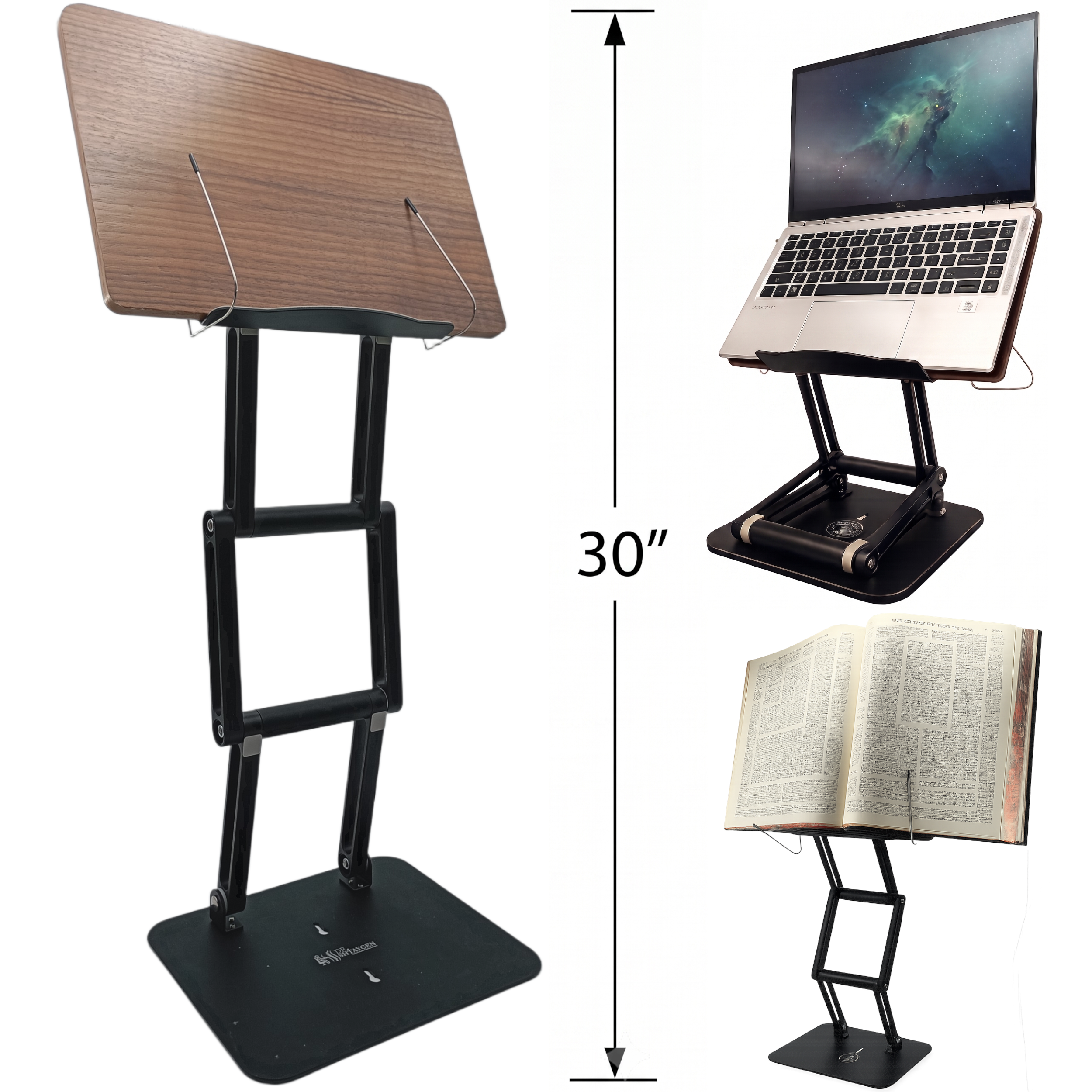 Ergonomic Adjustable Book Stand for Desk – The Stander by Dr. Shtaygen