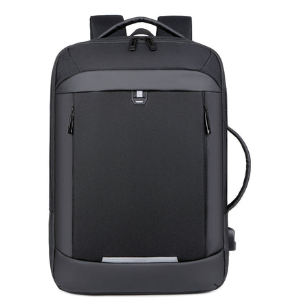 Breathable Laptop Backpack – Expandable 20-35L Oxford Fabric Travel & School Bag