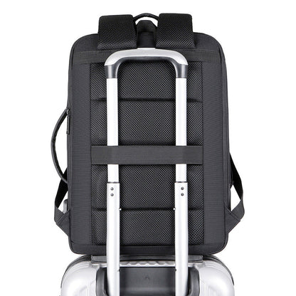 Breathable Laptop Backpack – Expandable 20-35L Oxford Fabric Travel & School Bag
