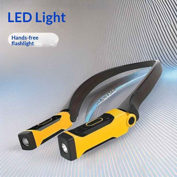 Ergonomic LED Neck-Mounted Reading & Study Light – Hands-Free Companion for The Stander